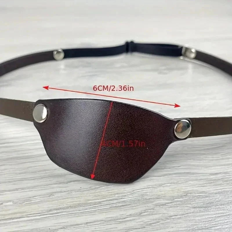 Faux Leather Eye Patch | Renaissance Fair Pirate Costume