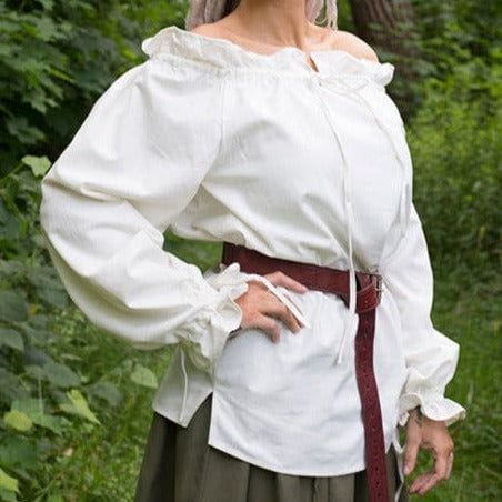 Ladies' Shirt - Medieval, Renaissance, Pirate, Late Viking-6-Viking Warrior