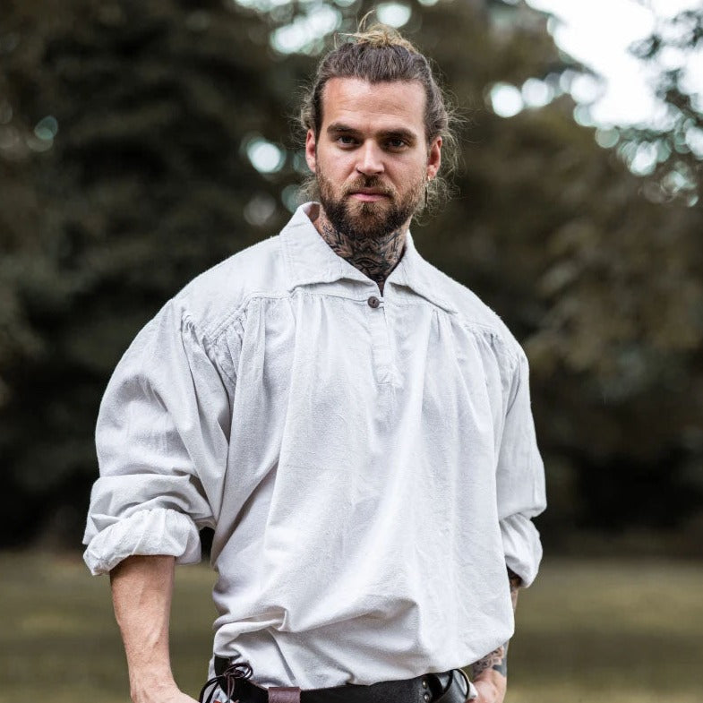 Collared Renaissance Shirt | Ample Fit | 100% Cotton