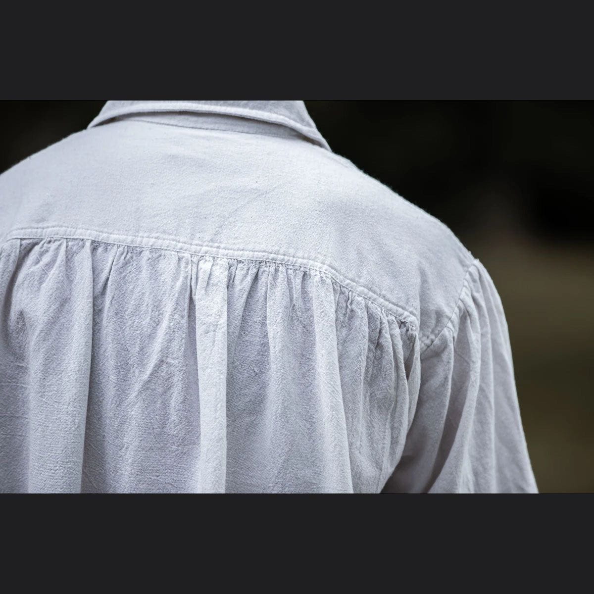 Loose Viking Shirt with Collar | V-Neck Design-4-Viking Warrior