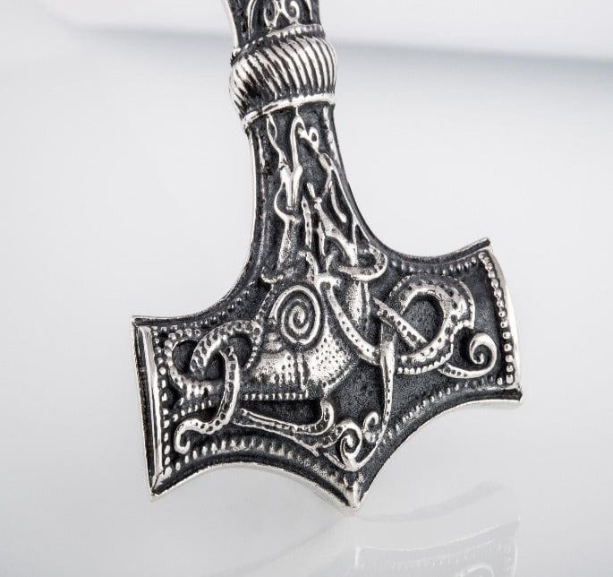 Late Norse Thor's Hammer Pendant | Renaissance Jewelry-Renaissance Wardrobe