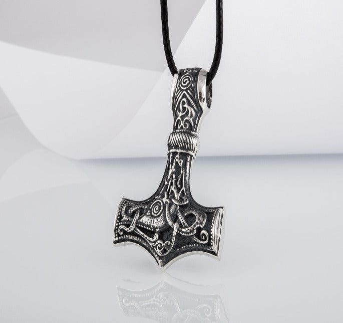 Late Norse Thor's Hammer Pendant | Renaissance Jewelry-Renaissance Wardrobe