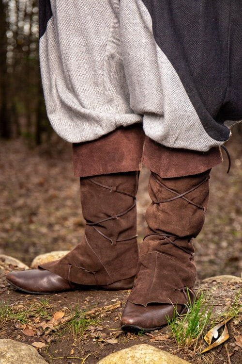 Turn your Regular Shoes into Period-ready Footwear | Black or Brown Leather-2-Viking Warrior
