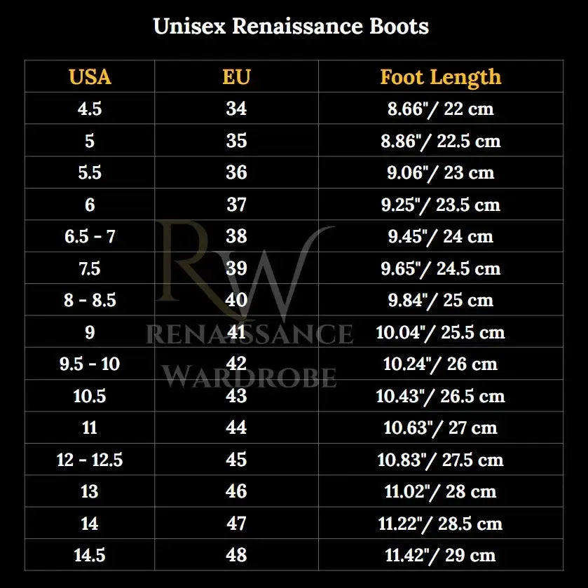 Unisex Renaissance Boots | Authentic PU Leather Footwear for Historical LARP and Enactment-Renaissance Wardrobe