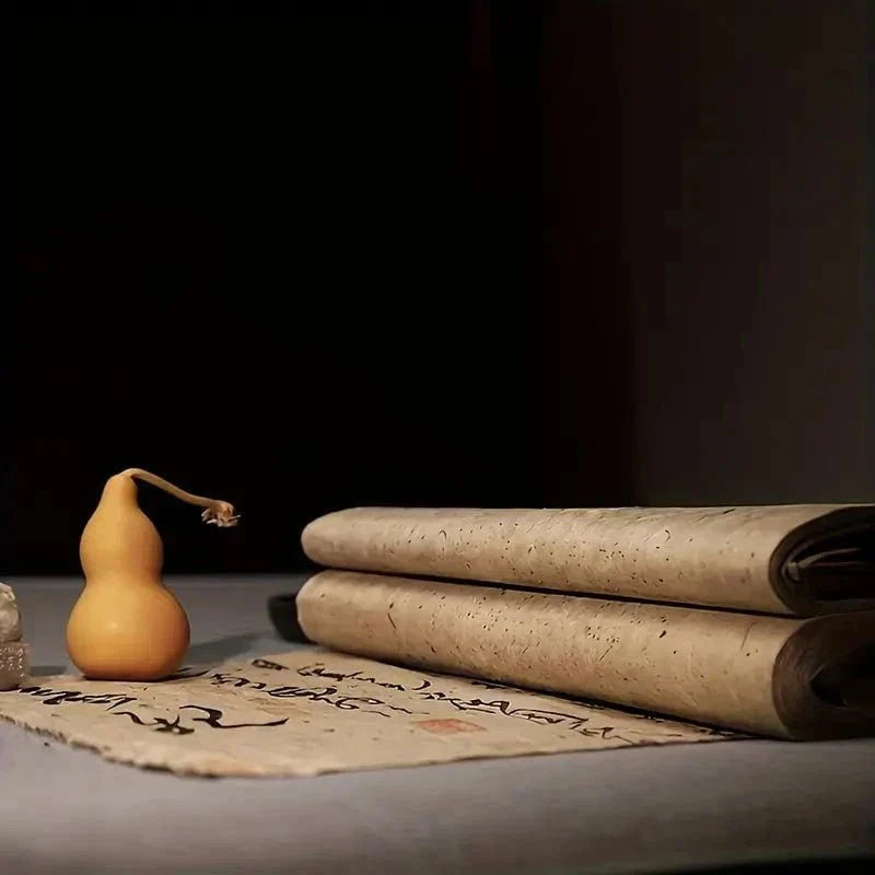 Natural Aged Mulberry Paper Sheets for Authentic Renaissance Scrolls