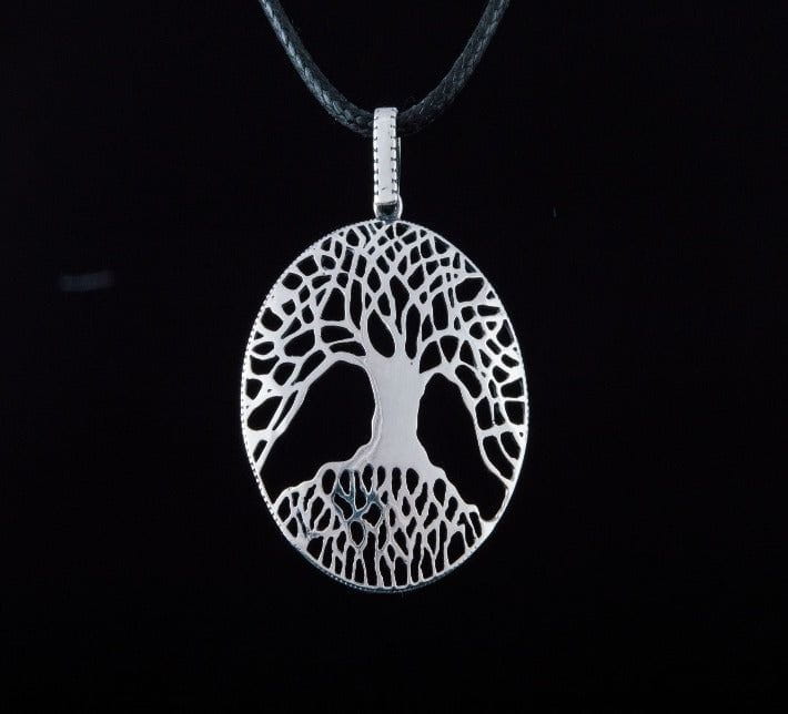 Renaissance Tree of Life Pendant Necklace | Sterling Silver