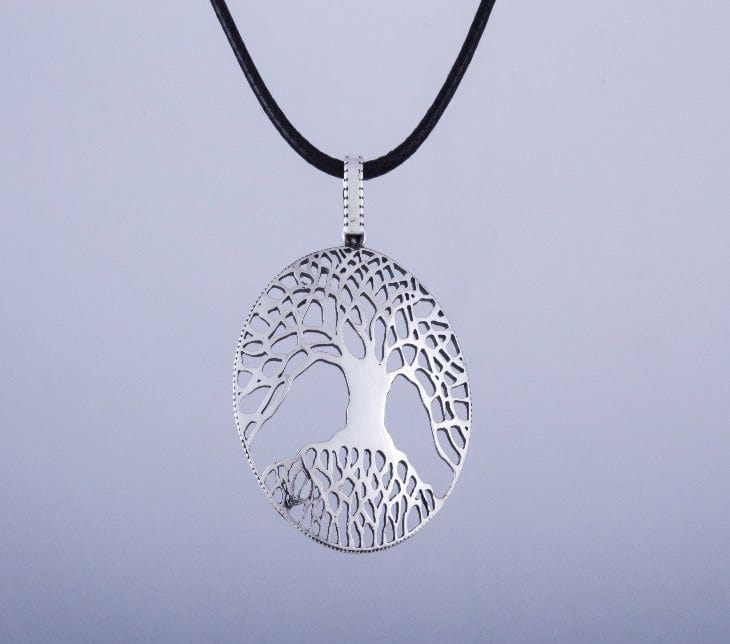 Renaissance Tree of Life Pendant Necklace | Sterling Silver