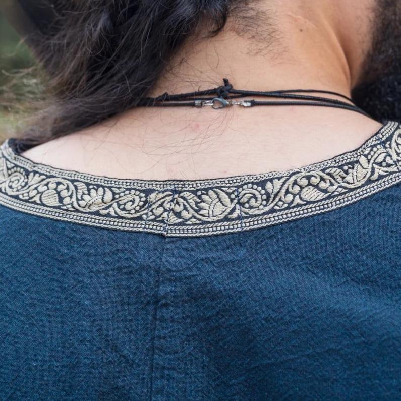 Viking Tunic With Embroidery Border