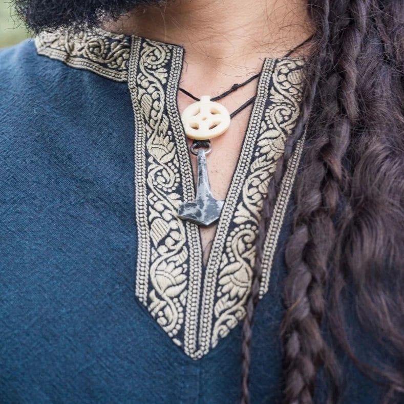 Embroidery Border Viking Tunic