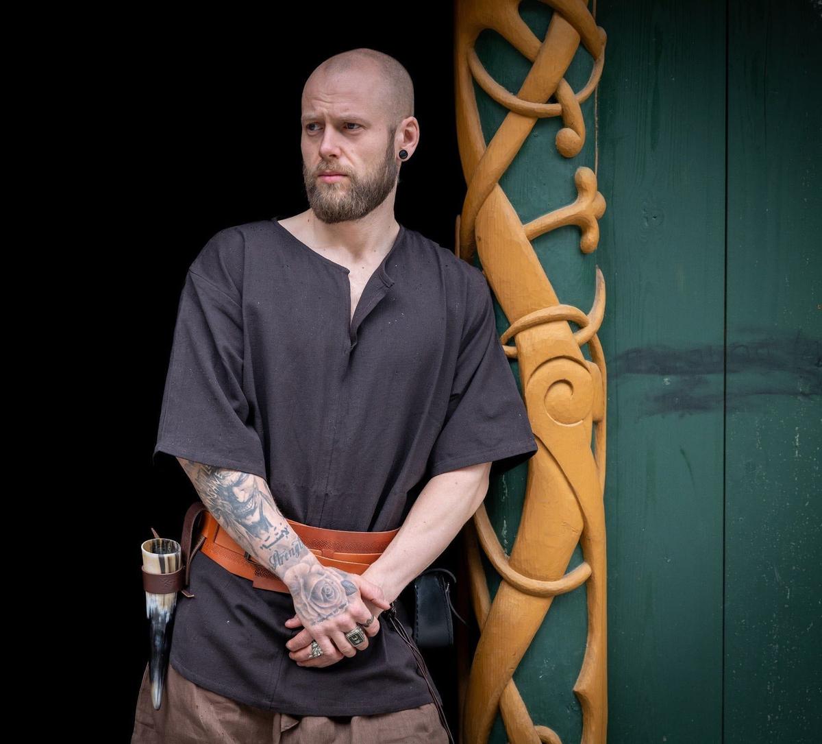 short sleeve viking tunic