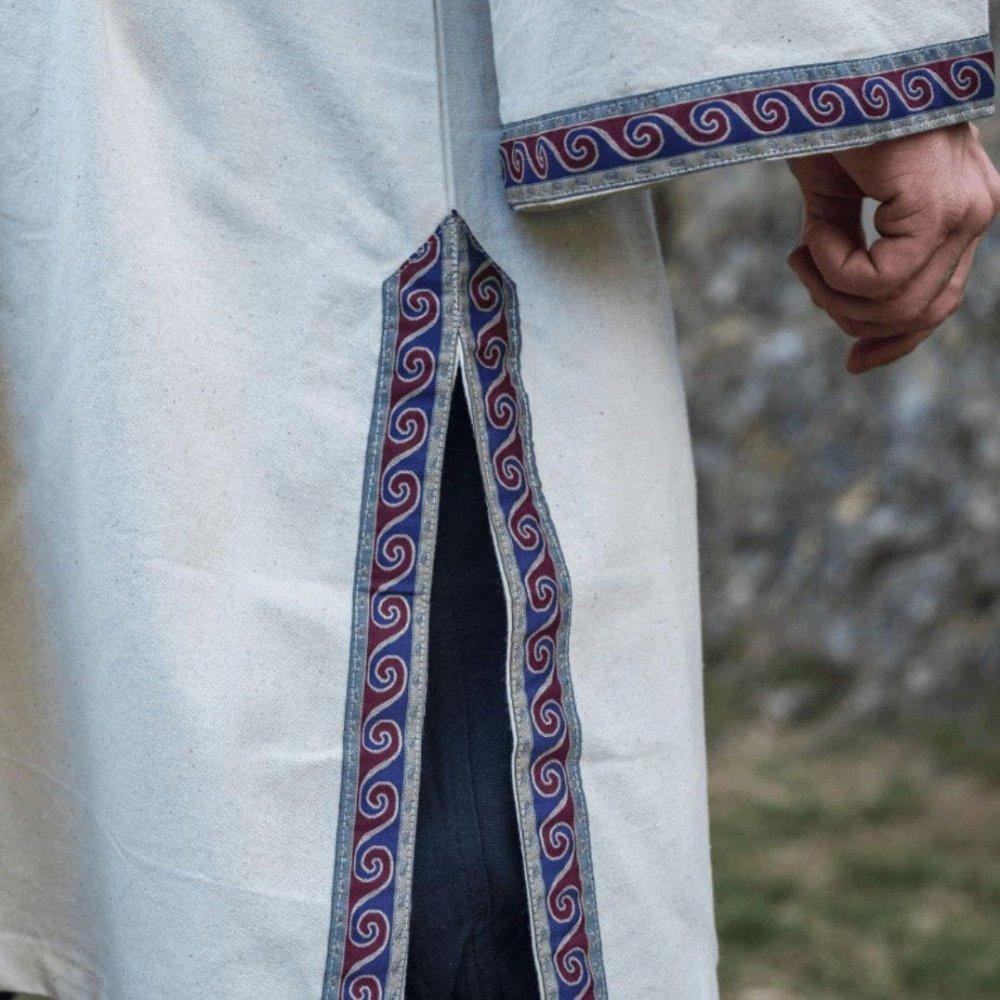 long knee natural viking tunic