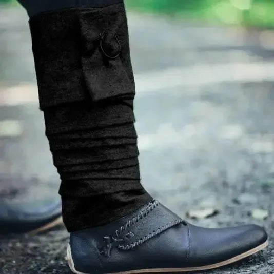 Viking Woolen Calf Wraps (Pair) | Historical Legwear-1-Viking Warrior
