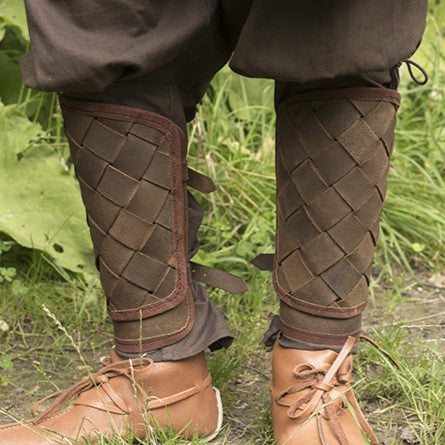 Woven Leather Greaves | RFB Battle Armor