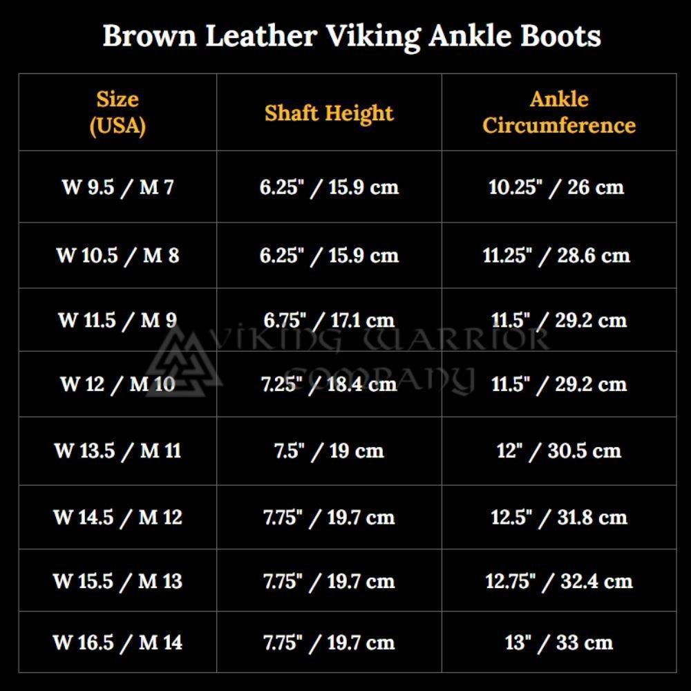 Brown Leather Renaissance Boots | Heinrich Ankle Design