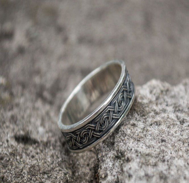 Handcrafted Renaissance Ornament Ring | Custom Sizing-Renaissance Wardrobe