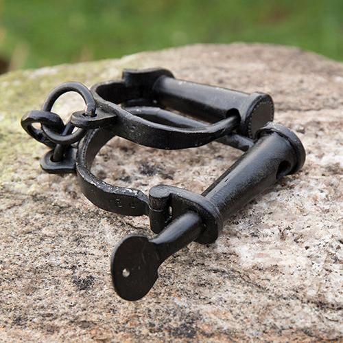 Iron Renaissance Manacles | Guard Equipment | Chain Lock System