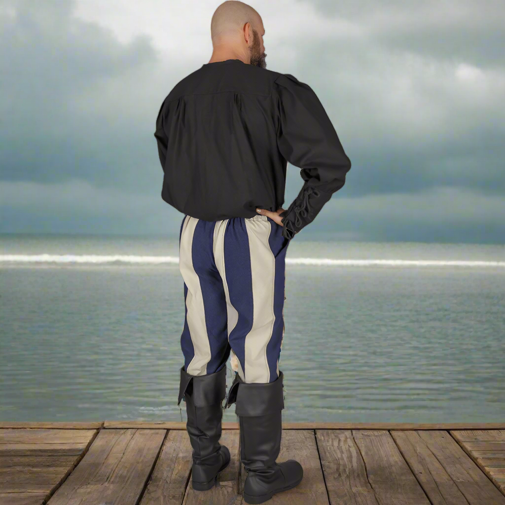 Striped Pirate Pants in Canvas