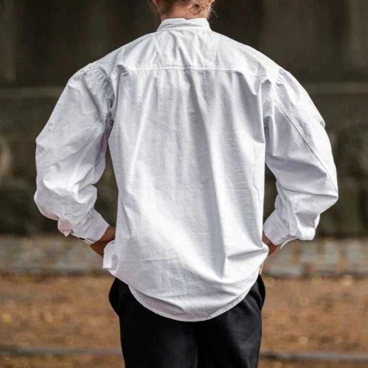 Renaissance Laced Front Shirt | Drawstring Accents-Renaissance Wardrobe