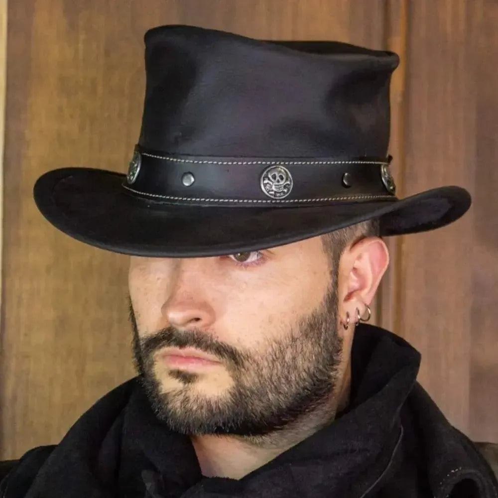 Samedi Hat – Gothic Elegance for the Dark Wanderer-Renaissance Wardrobe