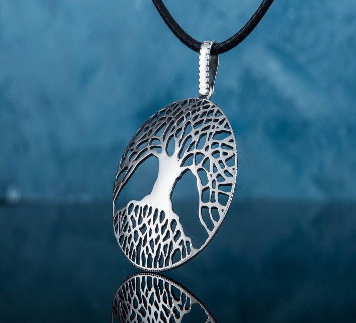 Renaissance Tree of Life Pendant Necklace | Sterling Silver
